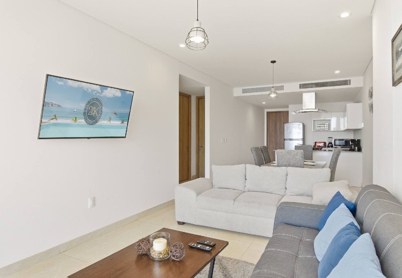 Apartment in Mazatlán - Camino al Mar | 24. Floor | King bed | Beach Front 