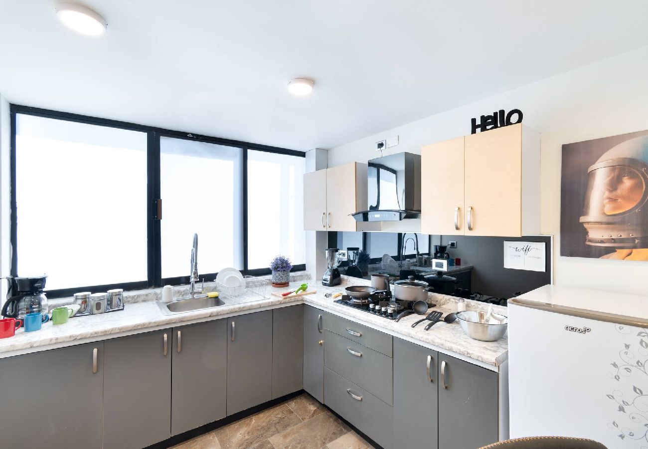 Apartment in Durango - Depa King en Centro Histórico 