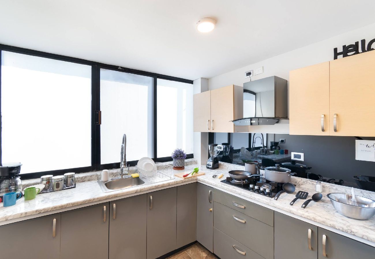 Apartment in Durango - Depa King en Centro Histórico 