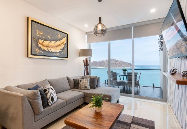 Apartment in Mazatlán - Hermosas vistas en Piso 10 en Camino al Mar 
