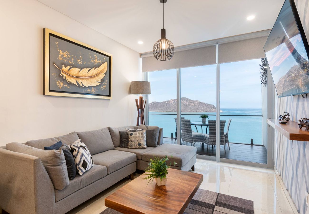 Apartment in Mazatlán - Hermosas vistas en Piso 10 en Camino al Mar 