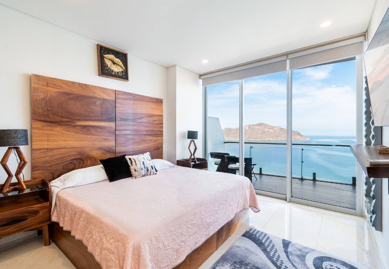 Apartment in Mazatlán - Hermosas vistas en Piso 10 en Camino al Mar 