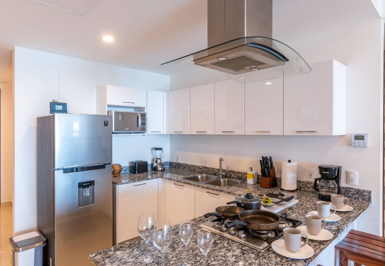Apartment in Mazatlán - Hermosas vistas en Piso 10 en Camino al Mar 