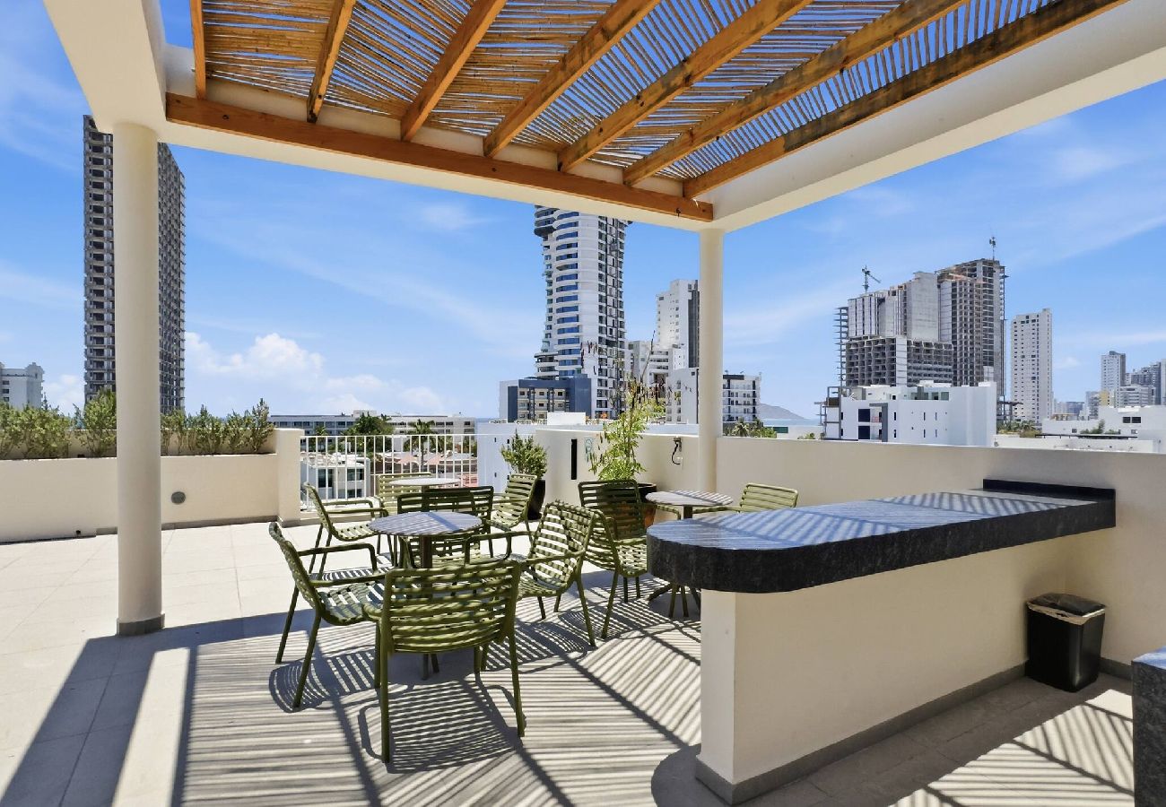 Apartment in Mazatlán - Modern Apt | Spectacular Pool & Free Parking 