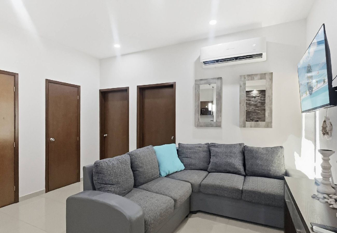 Apartment in Mazatlán - Sábalo Country | Inexpensive with AC | For 7 