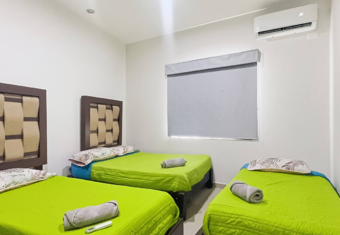 Apartment in Mazatlán - Sábalo Country | Inexpensive with AC | For 7 