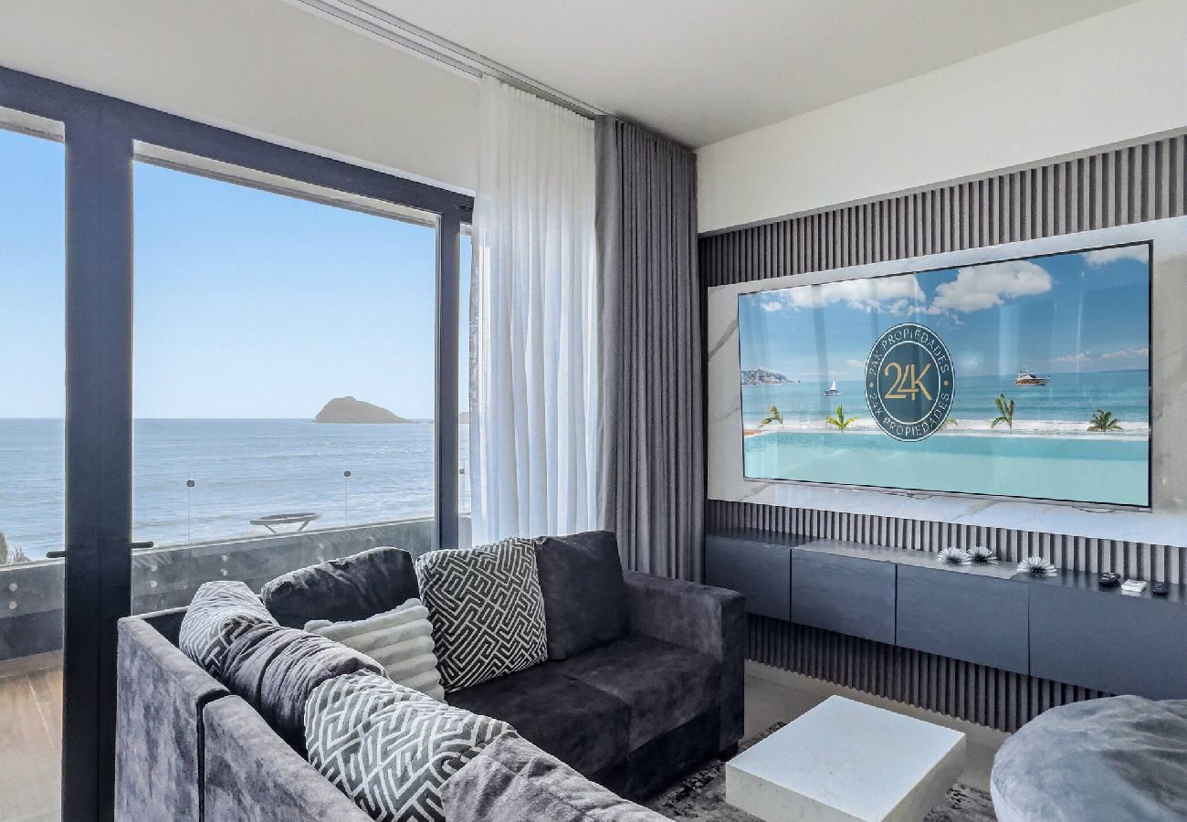 Apartment in Mazatlán - Torre Catania | 2Q+King, Ocean View & Pool 